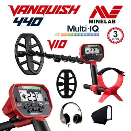 Détecteur Minelab Vanquish 440