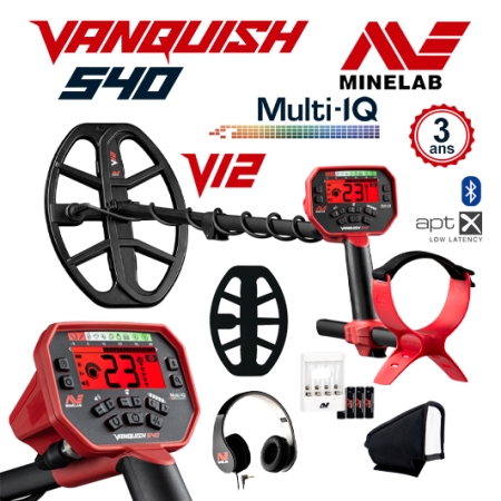 Détecteur Minelab Vanquish 540